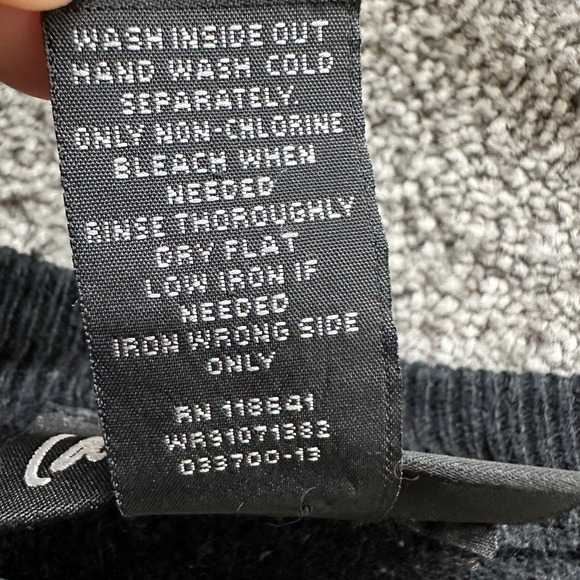 Lane Bryant Pullover‎ Sweater Women 18/20 Black Geometric Bedazzled Scoop Neck - Picture 12 of 12